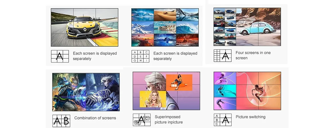 LW Series  Video Wall display