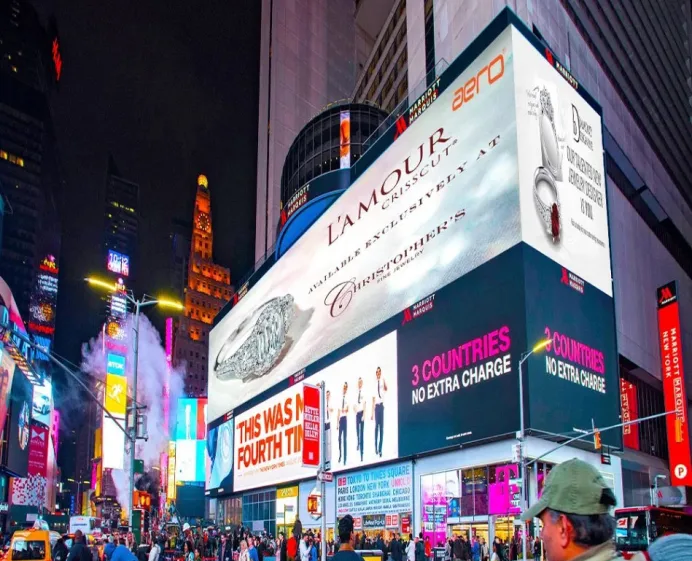 Typical Indoor LED Screens for Shopping Mall