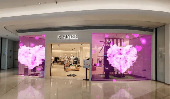 Transparent LED Screens for Shop Windows