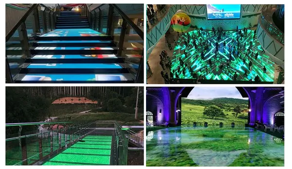 Characteristics and Technical Principles of Interactive LED Floor Tile Screens!