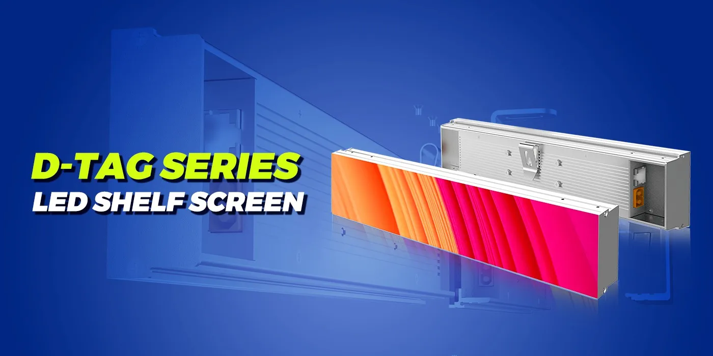 D-TAG Series Shelf LED Display