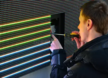 Способ ремонта экрана светодиодного дисплея Устранение распространенных неисправностей