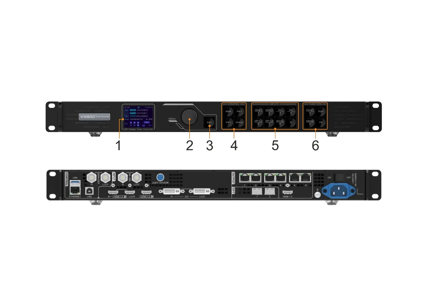 Novastar VX600 LED Video Processor