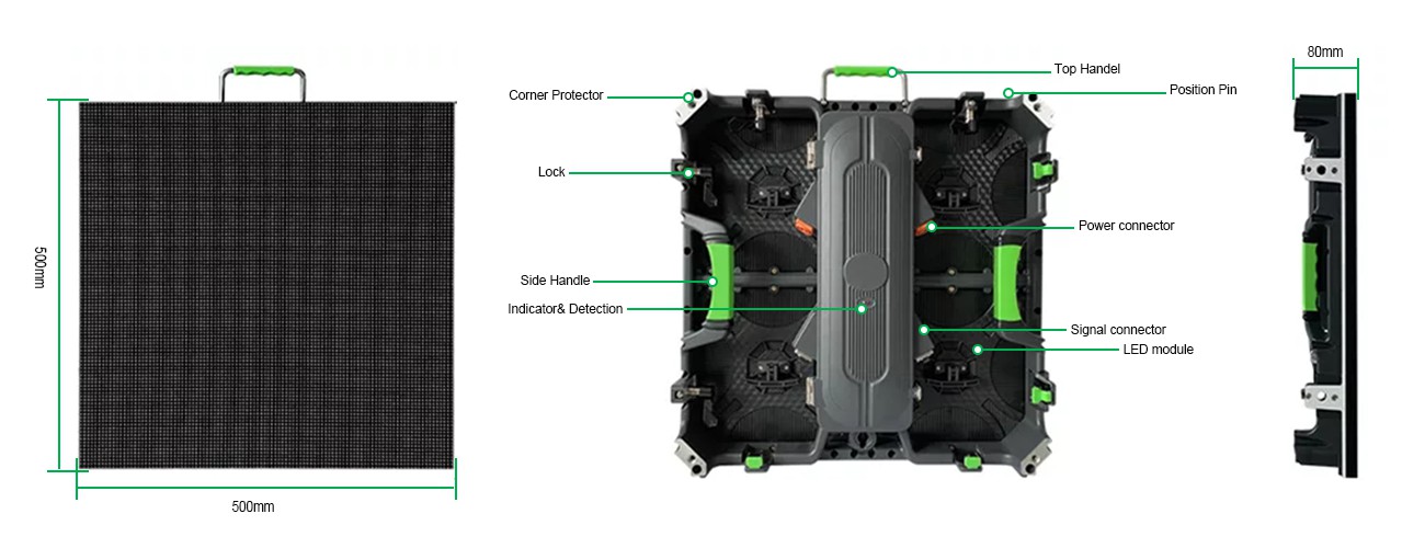 RA Series Economic Rental LED Screen