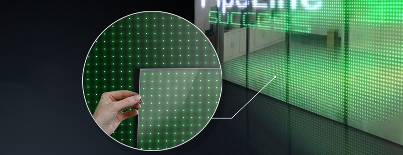 TAD series Transparent Adhesive LED screen
