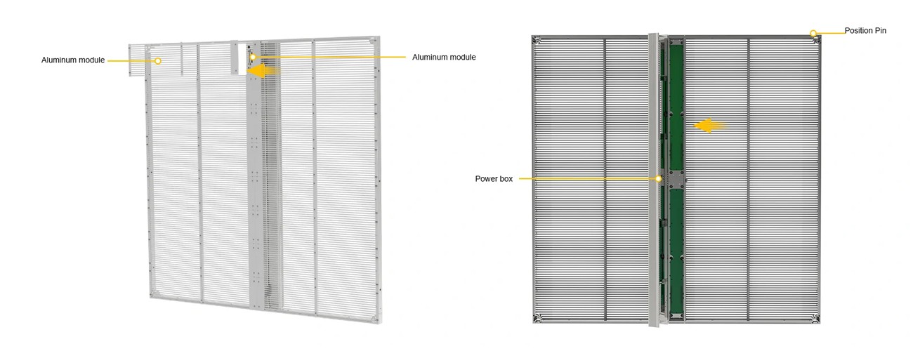TI series  Indoor Transparent LED screen