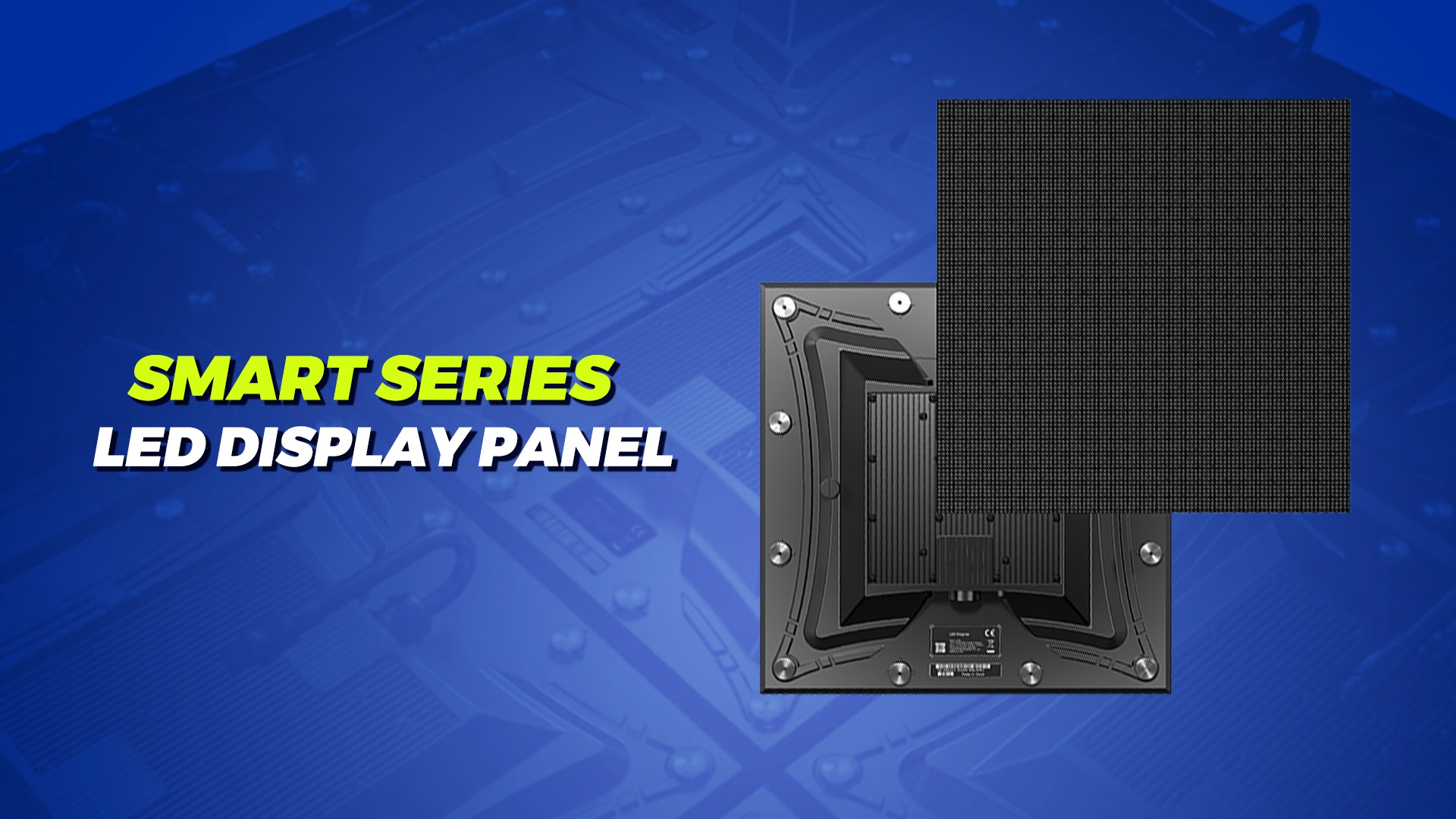 Smart series LED display panel