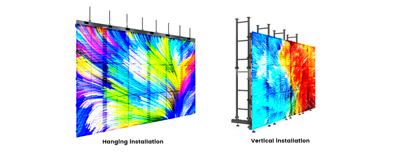 TR series  Indoor Transparent LED screen