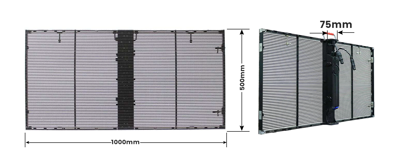 TR series   Transparent LED screen