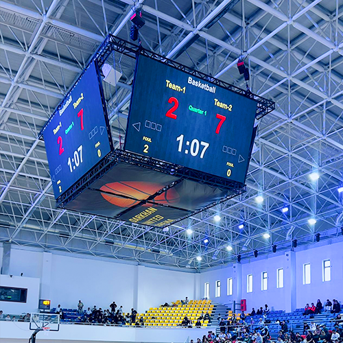 P3.91 indoor aluminum cabinet  For gymnasium
