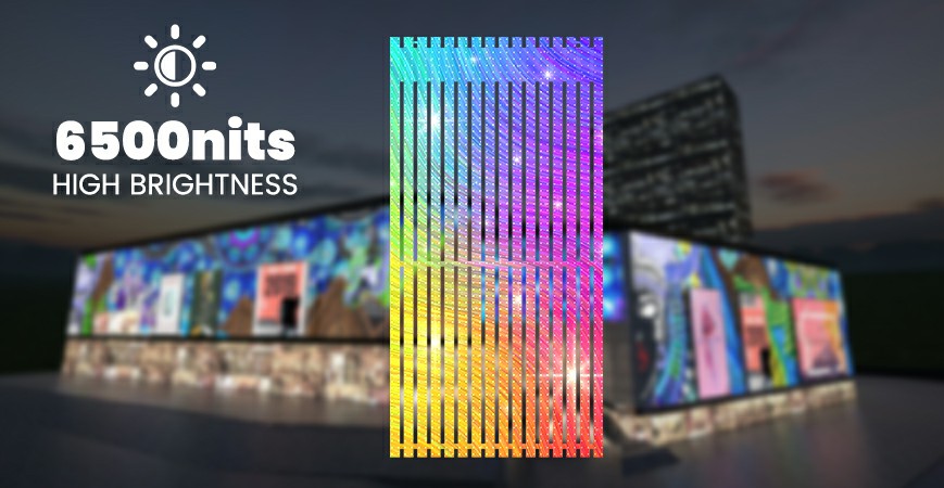 Outdoor Transparent LED screen