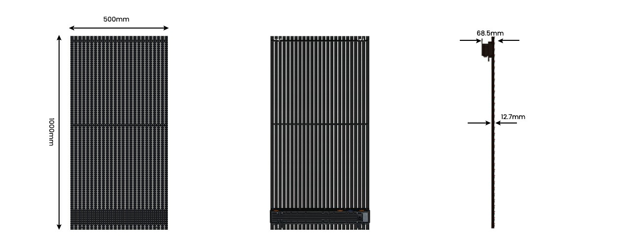 Outdoor Transparent LED screen