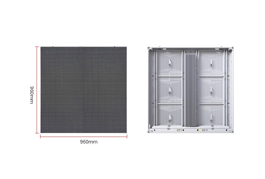 écran LED extérieur en aluminium