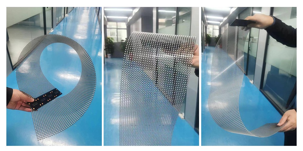 3DH series Holographic film  LED screen