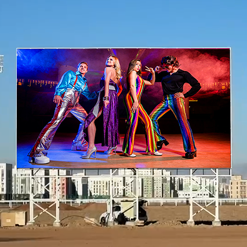 P10 outdoor fixed led display in Kazakhstan