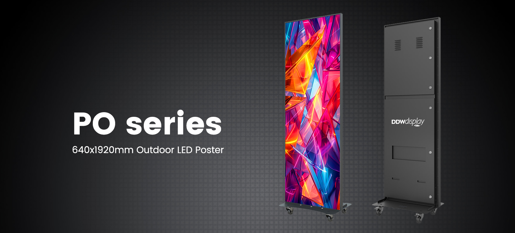 PO Series Outdoor LED Poster