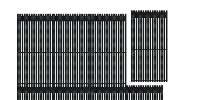 transparent LED display