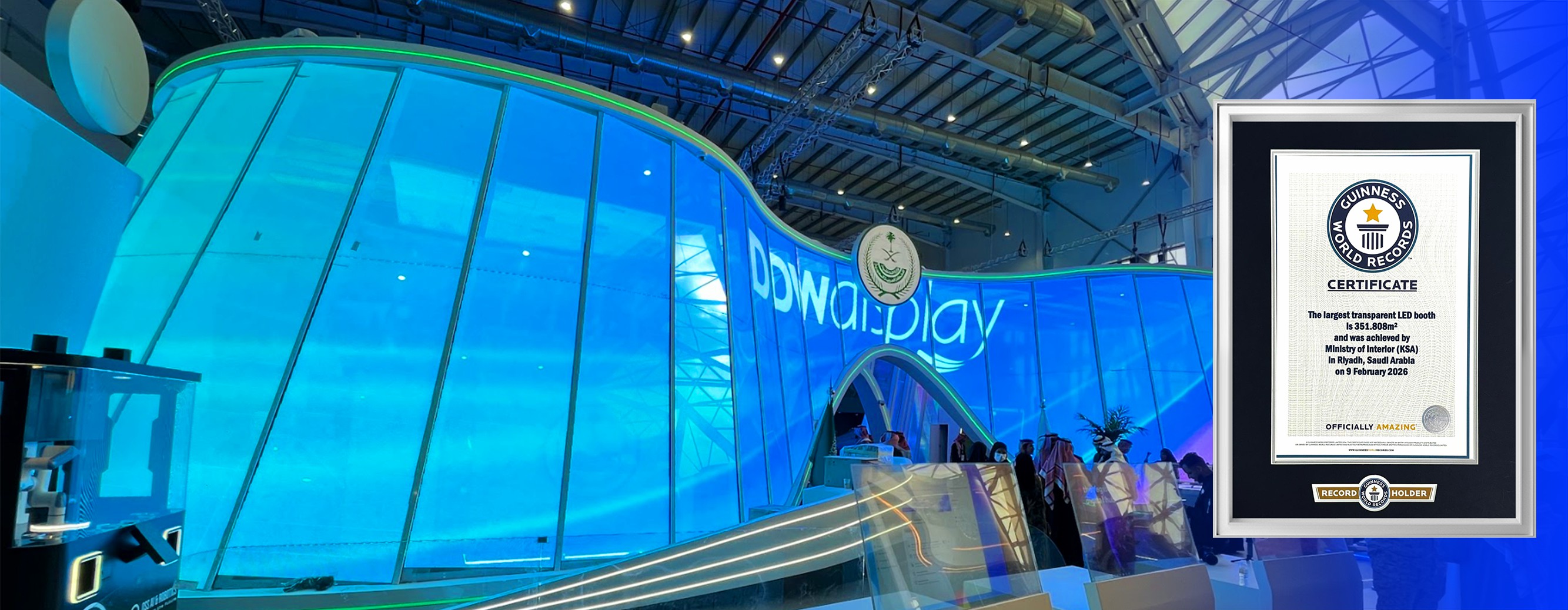 transparent led display